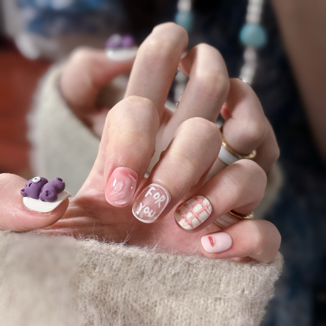 Blush Innocence Nails