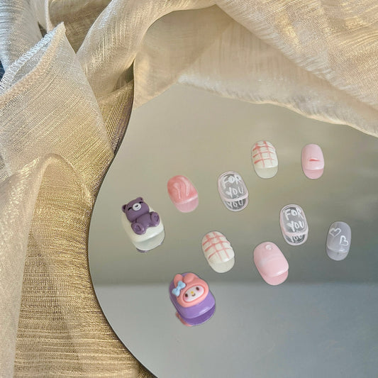 Blush Innocence Nails