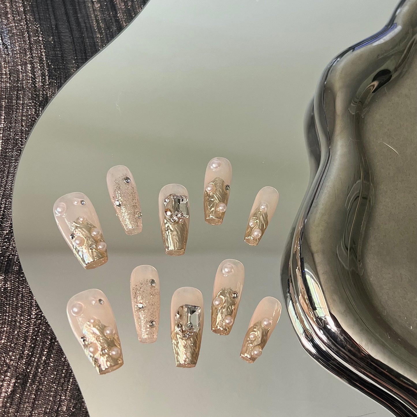 Glam Heiress Nails