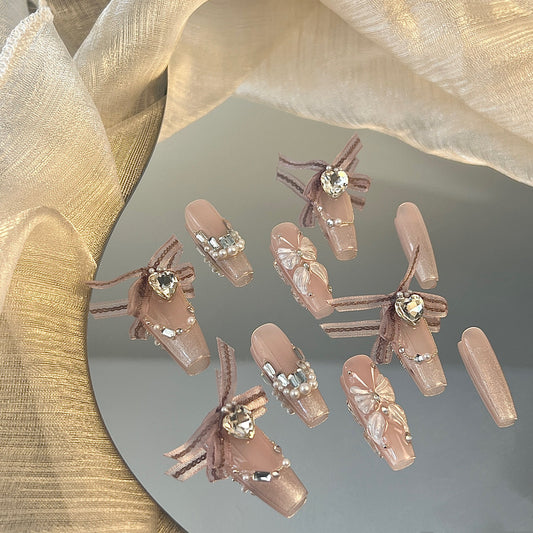 Whimsical Dream Butterfly Nails