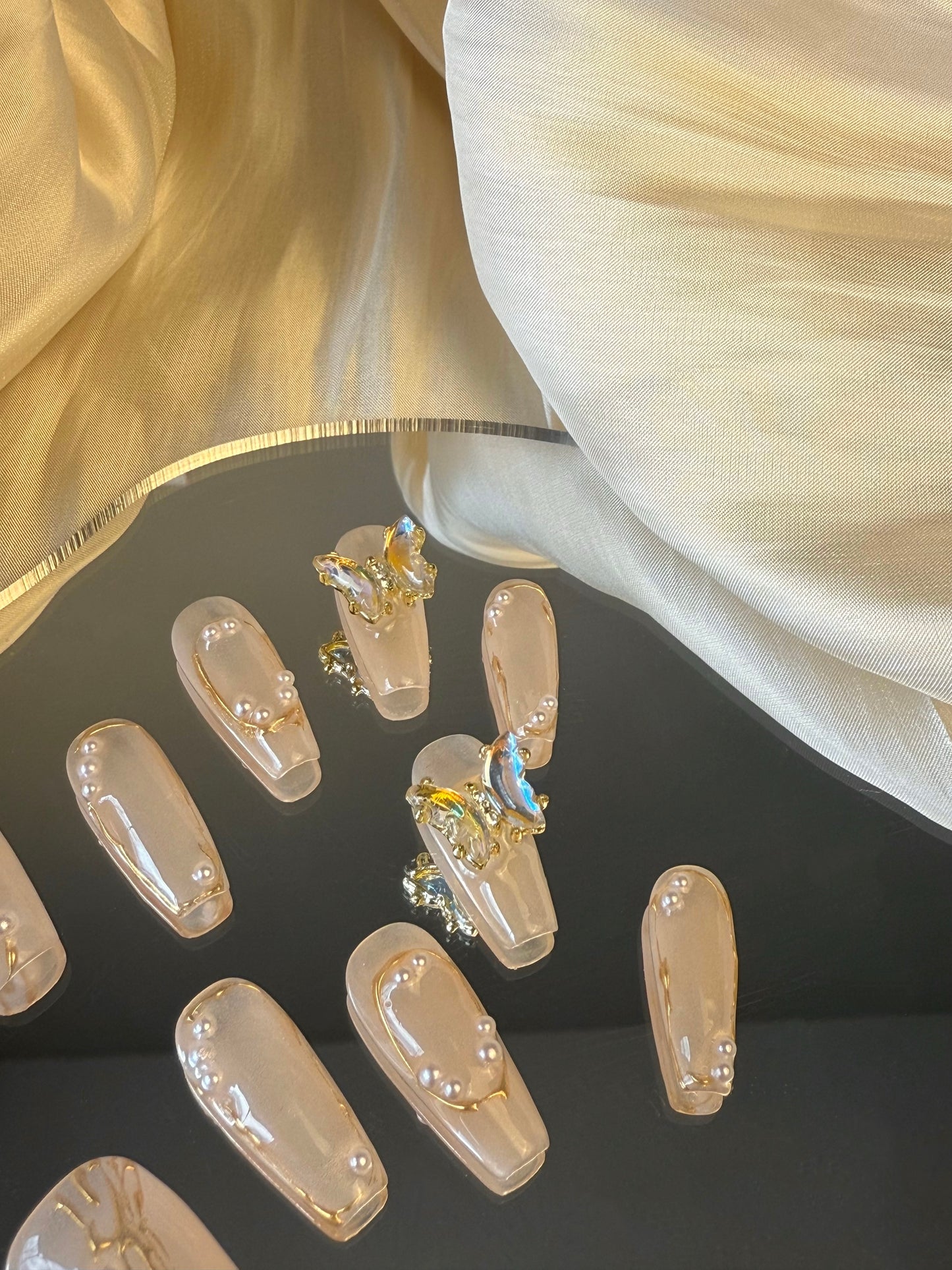 Butterfly Baroque Nails