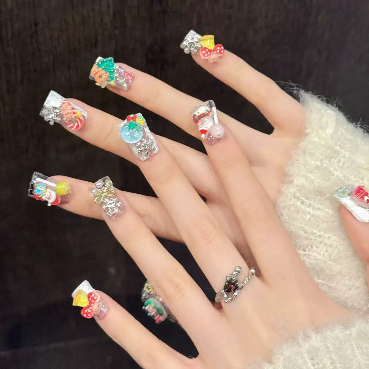 Christmas Carnival Nails
