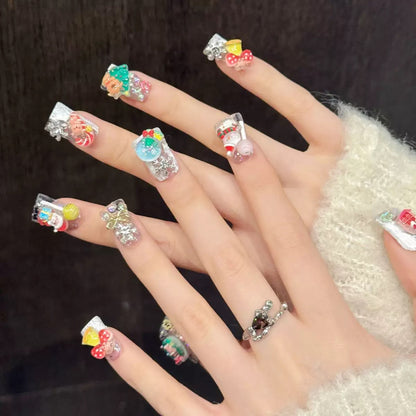 Christmas Carnival Nails