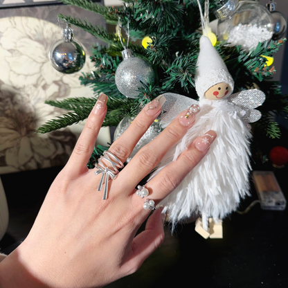 Romantic Christmas Nails