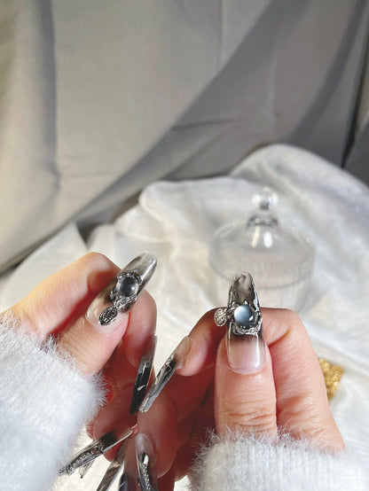 Secret Garden Blooms Nails
