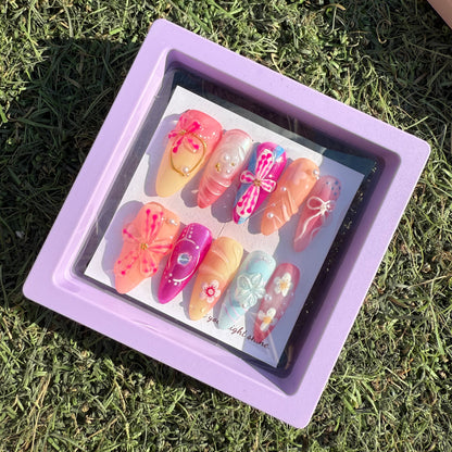 Floral Fantasy Nails