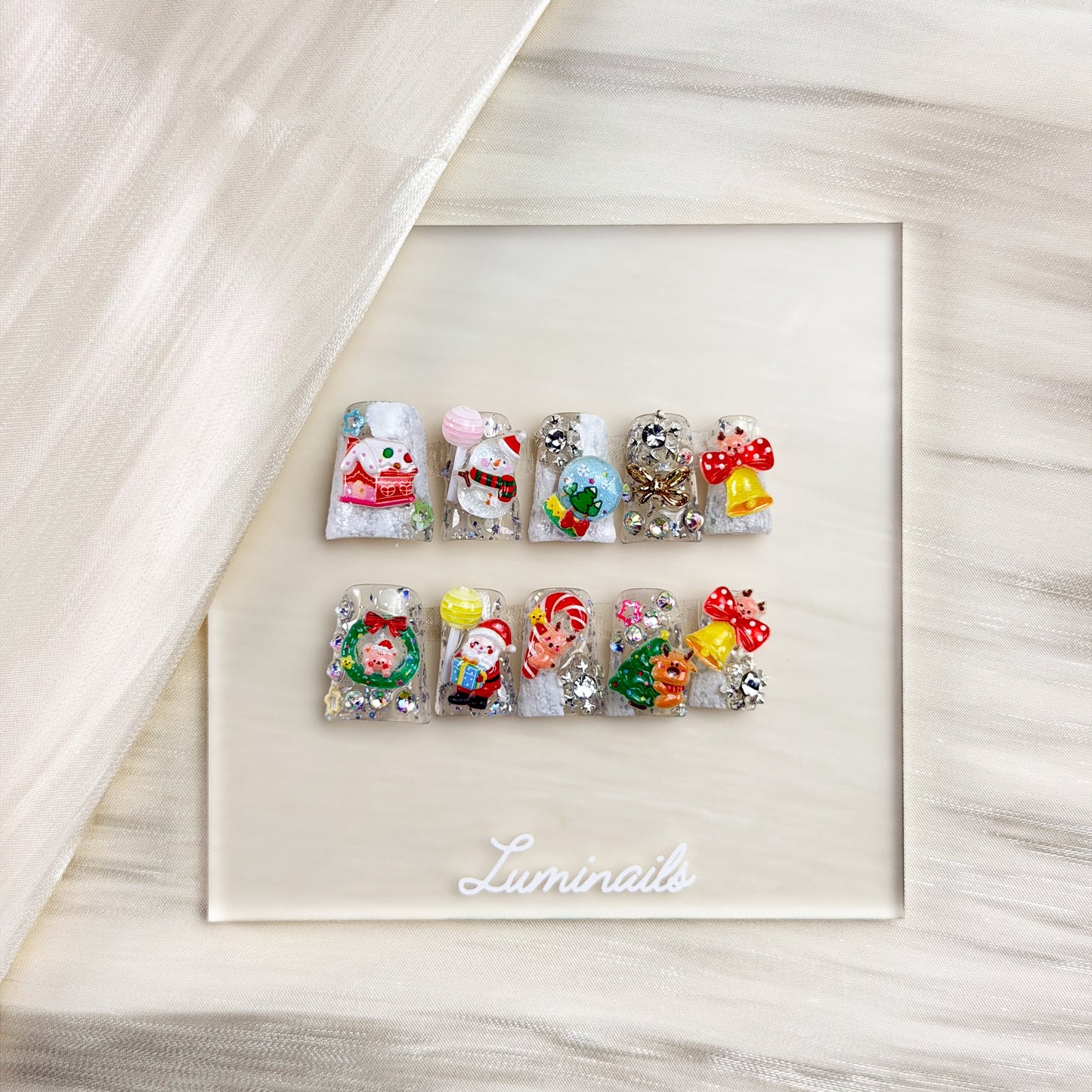 Christmas Carnival Nails