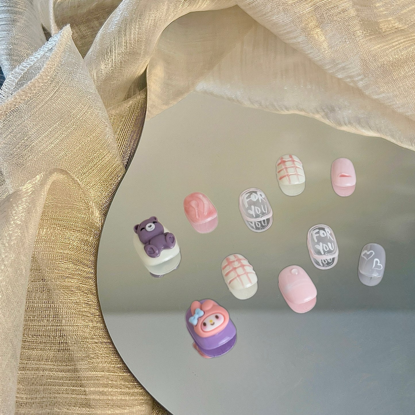 Blush Innocence Nails