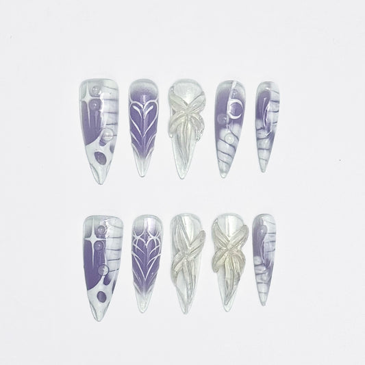 Patels in Violet Nails