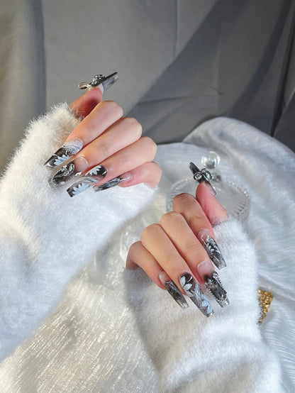Secret Garden Blooms Nails