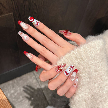 Cherry Sweetheart Nails