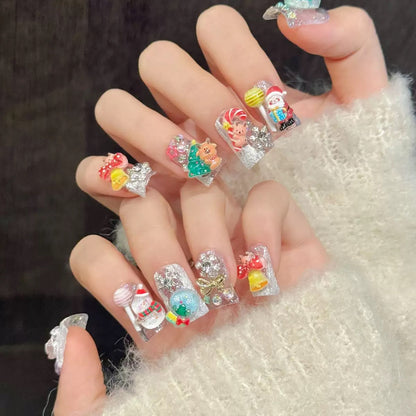 Christmas Carnival Nails