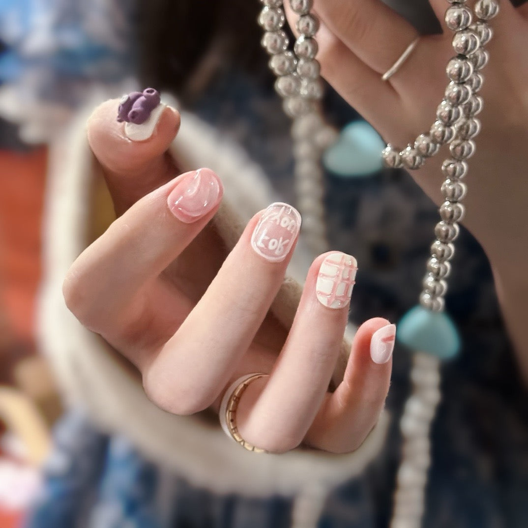 Blush Innocence Nails