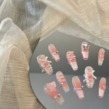 Blush Ballet Dreams Nails