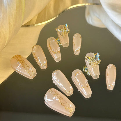 Butterfly Baroque Nails