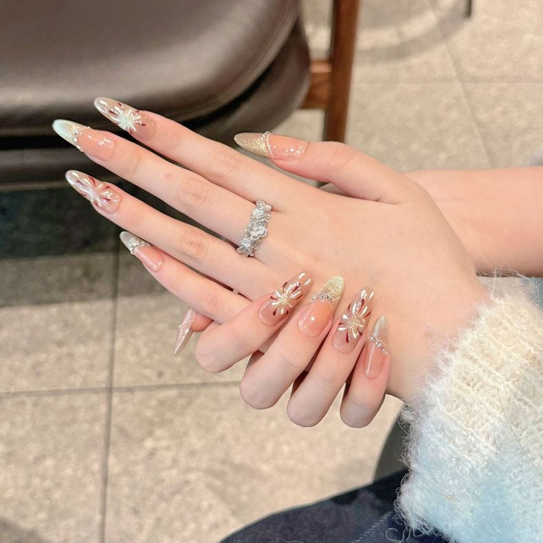 Midnight Spark Nails