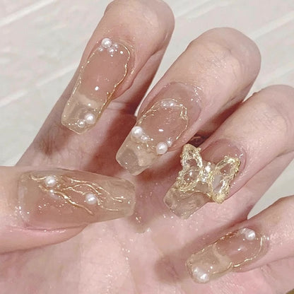 Butterfly Baroque Nails
